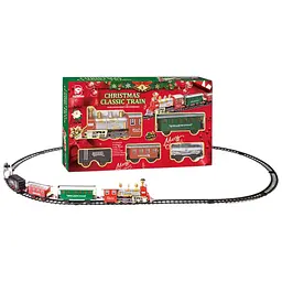 Залізна дорога 19 елементів Merry Cristmas 625-107