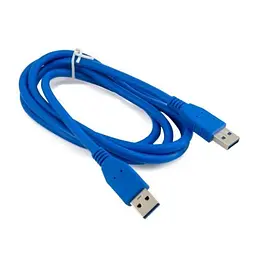 Кабель USB 3.0 AM - USB AM, 1.5 м, синій, Extradigital (KBU1629)