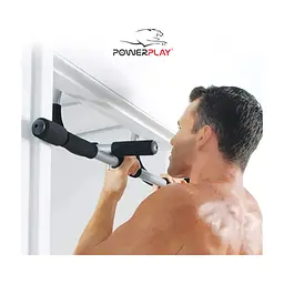 Турнік PowerPlay 4129 Pull Up Pro Black дверний багатофункціональний (PP_4129) - мініатюра 6