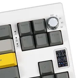 Клавіатура Epomaker Shadow-X Wisteria Linear White (SHX-W-WL) - мініатюра 5