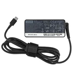 Блок живлення для ноутбука Lenovo USB-C 45W (20V/2.25A, 15V/3A, 12V/3A, 9V/3A, 5V2A), USB3.1/Type-C/USB-C, Black (02DL122) - мініатюра 3