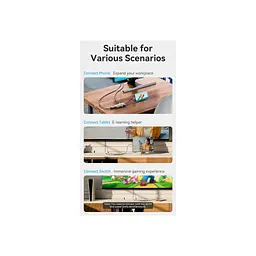 Концентратор Vention USB 3.1 Type-C to HDMI 4K60Hz/USB 3.0x3/PD 100W 5-in-1 (TQDHB) - мініатюра 8