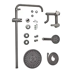Душова система Champion SAP-009-J graphite CH6165, Графіт - мініатюра 3