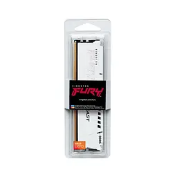 Модуль пам'яті для комп'ютера DDR5 32GB 6000 MHz Beast EXPO White Kingston Fury (ex.HyperX) (KF560C36BWE-32) - мініатюра 4