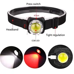 Ліхтар Quantum Lucky LED COB + кабель microUSB (QM-FL4010) - мініатюра 2