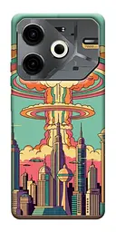 Чохол Demsky Сolorful explosion для Tecno Pova 6 Neo (LI6)