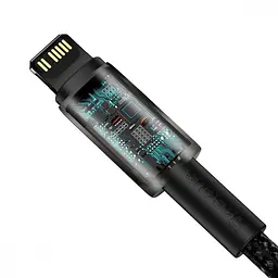 Кабель Baseus Tungsten Gold Fast Charging Type-C to Lightning PD 20W (1m) black (CATLWJ-01) - мініатюра 7