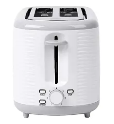 Тостер Ardesto T-F17WG, White, 930W, 2 тости, 2 відділення, 7 режимів підсмажування, розморожування - мініатюра 3