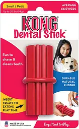 Міцна гумова іграшка для собак KONG Dental Stick - мініатюра 2