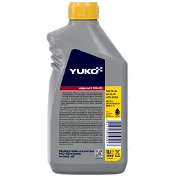 Моторна олива Yuko VEGA SYNT 5W-40 API SL/CF 1л (4823110401927) - мініатюра 2