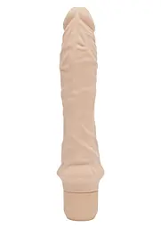 Вібратор Get Real Classic large Vibrator Великий реалістичний, 19х4.5 см тілесний - мініатюра 2