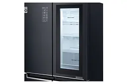 Холодильник Multy Doors LG GC-Q22FTBKL 179х73х84см 4 двері холодильне відділення 315 л морозильне відділення 143 л A+,NF Чорний матовий (GC-Q22FTBKL) - мініатюра 6