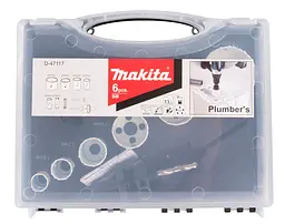 Набір свердл корончастих біметалевих для сантехніка Makita D-47117