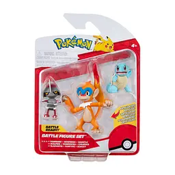 Фігурка Pokemon W18 - Поньярд, Сквіртл, Монферно (PKW3058)