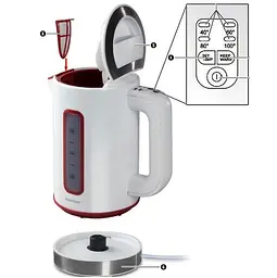 Електрочайник Silver Crest SWKD 3000 A1