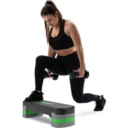 Степ платформа Hop-Sport HS-PP020AS чорно-зелена - мініатюра 6