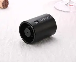Вакуумна пробка для вина Xiaomi Circle Joy Wine Mini Stopper (CJ-JS04) Black [45317] - мініатюра 3