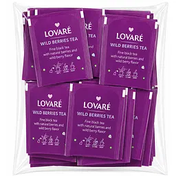 Чай чорний Lovare Wild berry 100 г (50 шт. х 2 г) - мініатюра 2