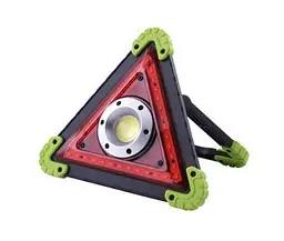 Знак аварійний з LED RED 2x18650 / 4xAA / ЗУ microUSB / Power Bank