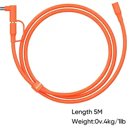 Кабель для зарядних станцій 5M 21-0006-000028 JACKERY - мініатюра 5
