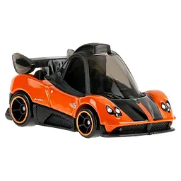 Базова машинка Hot Wheels Exoticars Pagani Zonda Cinque помаранчева (5785) JJK75-N521 - мініатюра 2