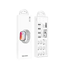 Смарт-годинник Hoco Smart Watch Y30 Smart sports watch (call version) Silver - мініатюра 3