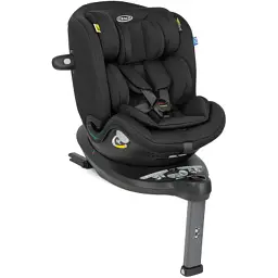 Автокрісло Graco Turn2Me Grow i-Size, 40-125 см (0+/1/2/3), чорне (GC2404AAMDN000)