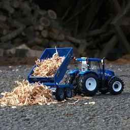 Модель Britains Трактор New Holland T6 з причепом-самоскидом NC Tilt 1:32 (43268) - мініатюра 4