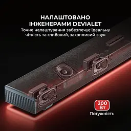 Бездротові тилові динаміки Sharp HT-SPR52021(BK) - мініатюра 3