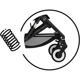 Коляска Cybex Agis BLK Magic Black (525000763) - мініатюра 15