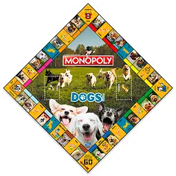 Настільна гра Winning Moves Monopoly Dogs - мініатюра 6