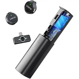 Мікрофонна радіосистема Ulanzi A21 USB-C Black (A053) [162029] - мініатюра 4