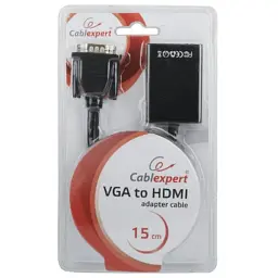 Перехідник VGA to HDMI Cablexpert (A-VGA-HDMI-01) - мініатюра 4