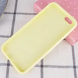 Чохол Silk Full Protective (AA) NO LOGO для Apple iPhone SE (2020) / 7 / 8 (4.7") Жовтий / Mellow Yellow - мініатюра 3