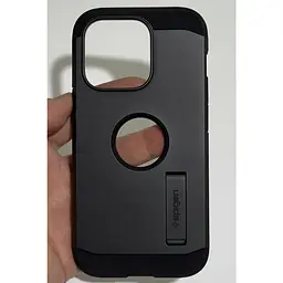Оригінальний протиударний чохол Spigen Tough Armor MagSafe для Iphone 14 Pro (6.1") Black ACS04985 - мініатюра 2