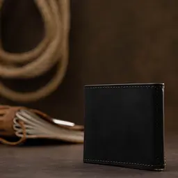 Чоловічий шкіряний зажим для грошей GRANDE PELLE 10х8х1,5 см acs0018637 - мініатюра 8