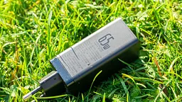 Зарядний пристрій 65 W Baseus GaN 2C+U (BS-E915 / CCGAN-B01) - мініатюра 5