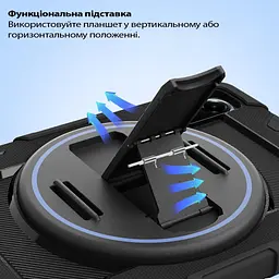 Чохол до планшета BeCover Horizontal handle Xiaomi Redmi Pad 2 11.0" Black (714566) - мініатюра 3