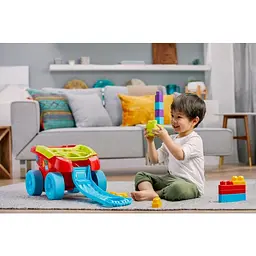 Візок-каталка Mega Bloks Сортуємо кубики (FVJ47) - мініатюра 6