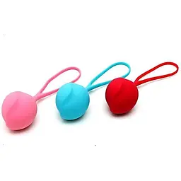 Вагінальні кульки Satisfyer Strengthening Balls діаметр 3.8 см 62-82-98 г монолітні 3 шт. - мініатюра 3