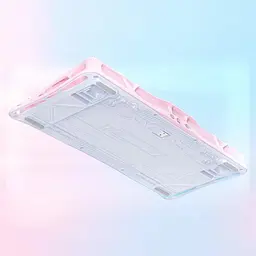 GravaStar Клавіатура механічна GravaStar Mercury K1 Lite 80keys, GravaStar x BSUN Grey, BT/WL/USB, Lumen Rose - мініатюра 8