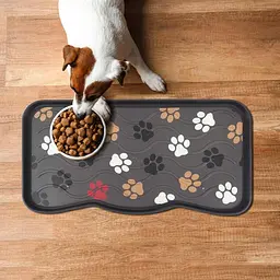 Піддон для взуття з малюнком MultyHome Red Stamp Paw 38x75 см - мініатюра 3