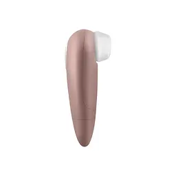 Вакуумний стимулятор клітора Satisfyer Number One золотий - мініатюра 4