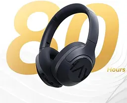 Навушники бездротові Haylou S30 Pro накладні темно сині Bluetooth 5.4 - мініатюра 3