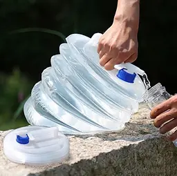 Каністра складана для води туристична похідна з краником 10л - мініатюра 3