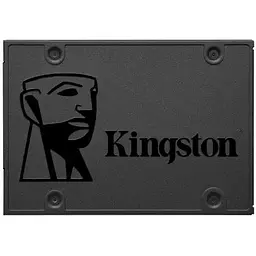 Твердотільний накопичувач SSD 480Gb, A400, SATA3, 2.5", 3D TLC, 500/450 МБ/с Kingston teh0019757