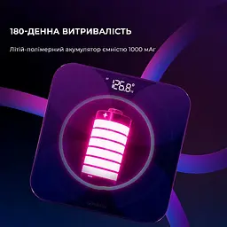 Розумні ваги Yunmai PRO Smart Scale Black - мініатюра 4