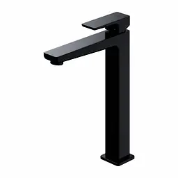Змішувач для умивальника Omnires Parma black mat високий PM7412BL Чорний матовий