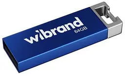 Флеш накопичувач USB 64Gb Wibrand Chameleon, синій, USB 2.0 (WI2.0/CH64U6U)