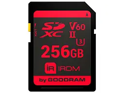 Карта пам'яті GOODRAM IRDM SDXC UHS-II U3 256 GB (IR-S6B0-2560R11)